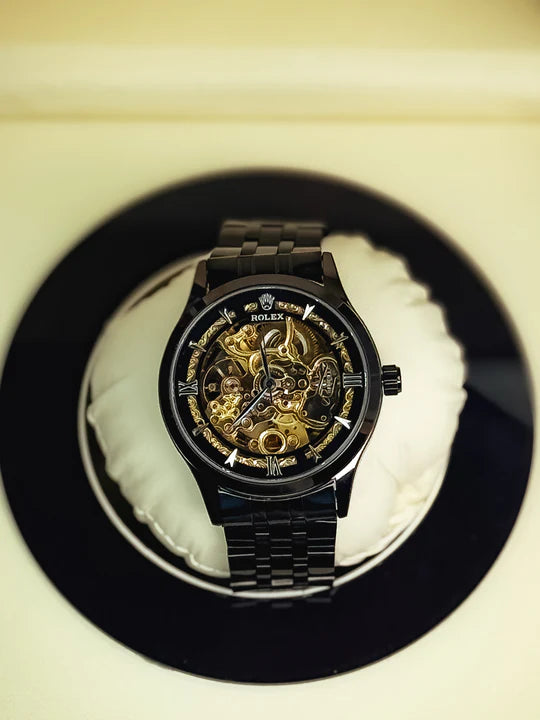 Rollie Automatic Skeleton Watch
